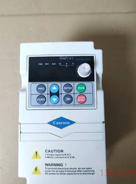 可维修拆机Canroon科朗750W变频器，型号：CV900G-