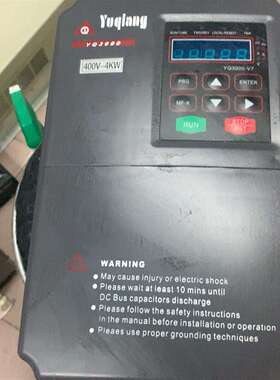 可维修誉強变频器，YQ3000型，功率4KW，电压380