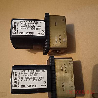 可维修全新宝德电磁阀6013 A 3.0 NBR MS Rp1/4