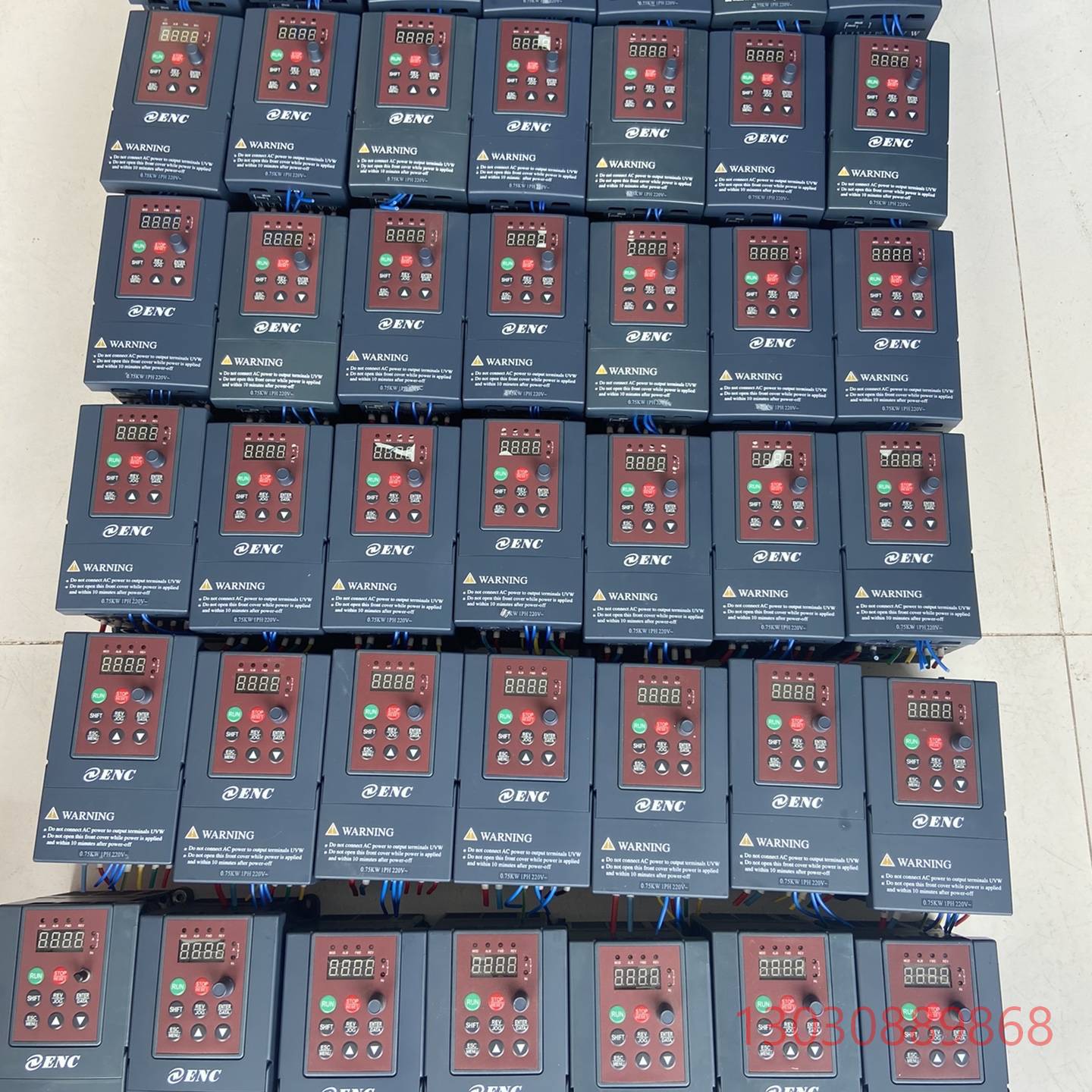 可维修易能变频器EDS800-2S0007N 0.75KW 220