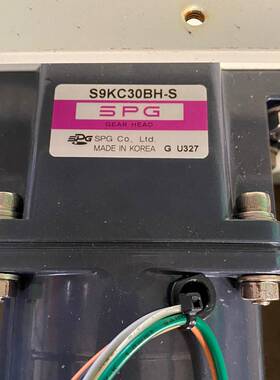 可维修S9KC30BH-S S9190GTH-E SPG电机减速器