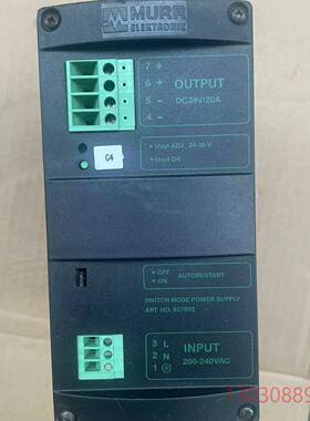 可维修MURR德国穆尔电源857813  ，成色新如图，
