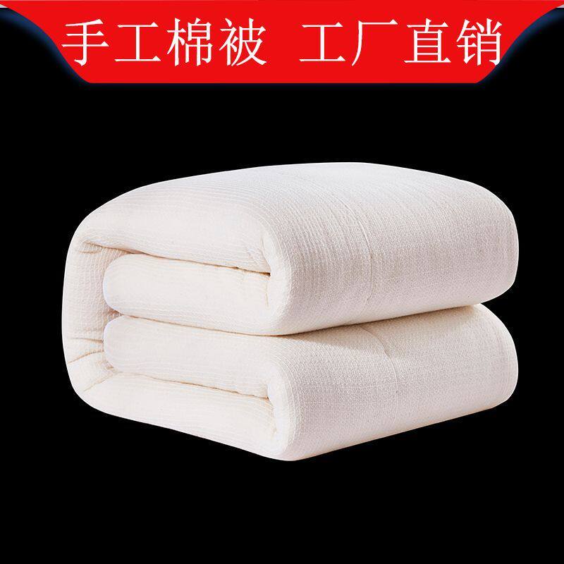 妃柏垫被褥子棉絮化纤被子被芯包布加厚保暖床垫冬被棉被子棉垫子