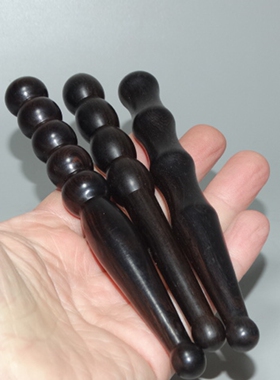 紫光檀木点穴笔按压工具实木
