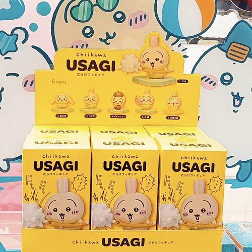 MINISO名创优品正品 chiikawa乌萨奇纯享手办盲盒礼物礼品