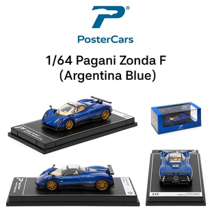 PosterCars PC 1:64 帕加尼保时捷布加迪迈凯伦柯尼塞格合金车模