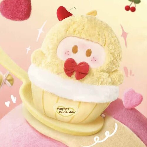 MINISO名创优品快闪限定新品YOYO纸杯蛋糕毛绒抱枕