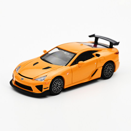 DCT 1/64 雷克萨斯LFA 纽北赛道版 合金汽车模型仿真收藏摆件