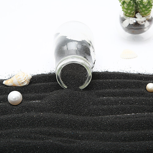 500克枯山水黑色微景观灭烟沙