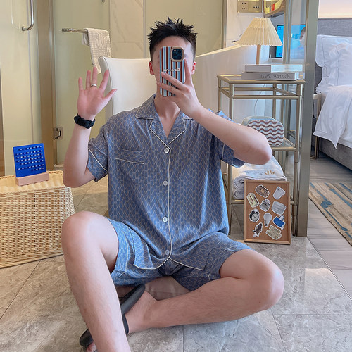 轻薄透气绵绸夏季超薄男士