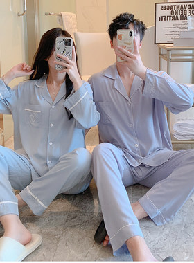 两件套装春秋季棉绸家居服