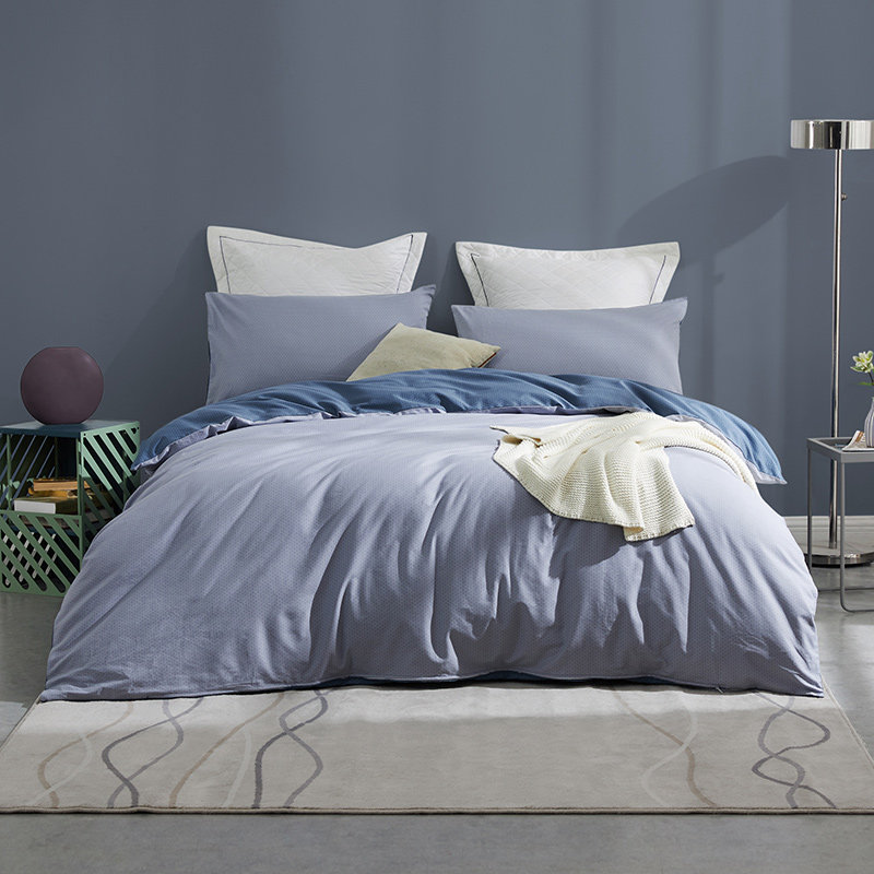 罗莱家纺四件套全棉纯棉学生宿舍双人床床单被套床上用品