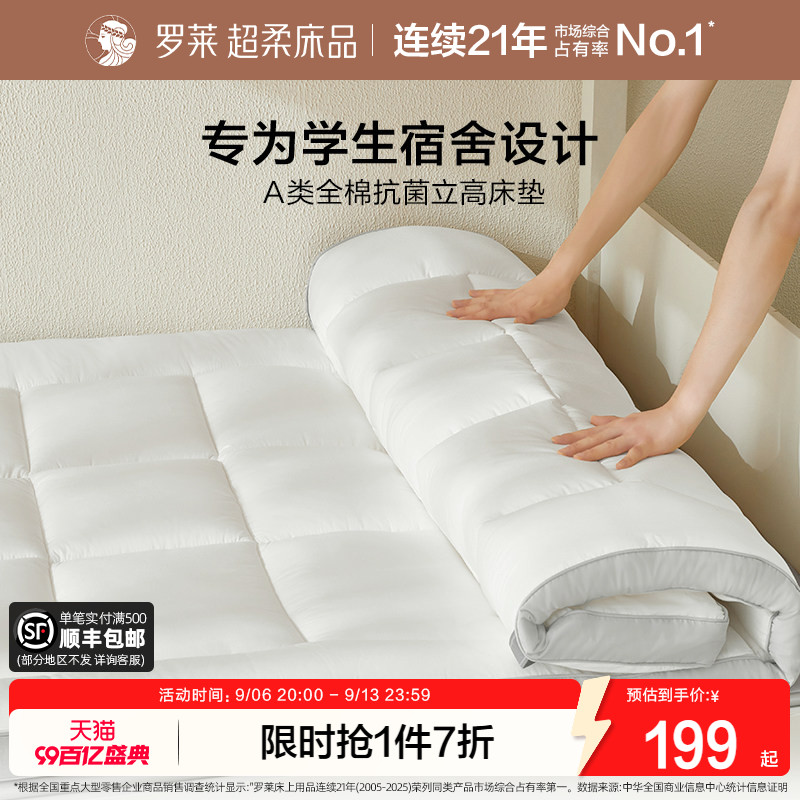 罗莱酒店同款加厚床垫图片