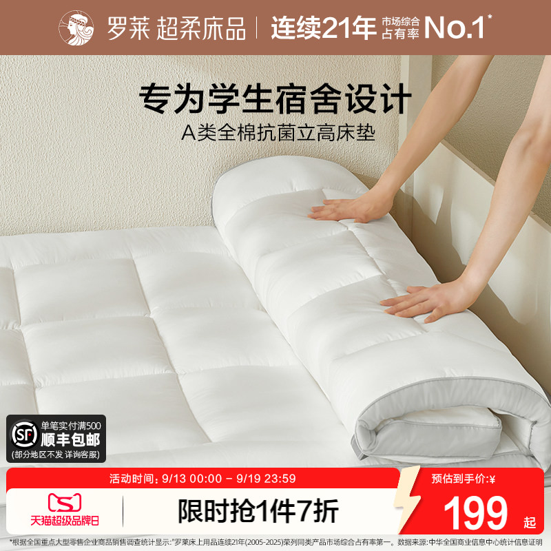 罗莱酒店同款加厚床垫图片
