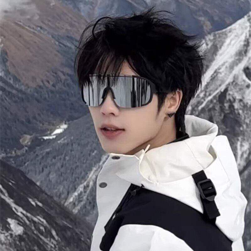 登山护目镜雪山防紫外线男女款户外运动防风沙骑行墨镜爬山太阳镜
