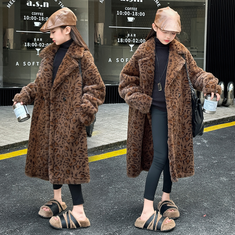 网红女童T台模特走秀服2025