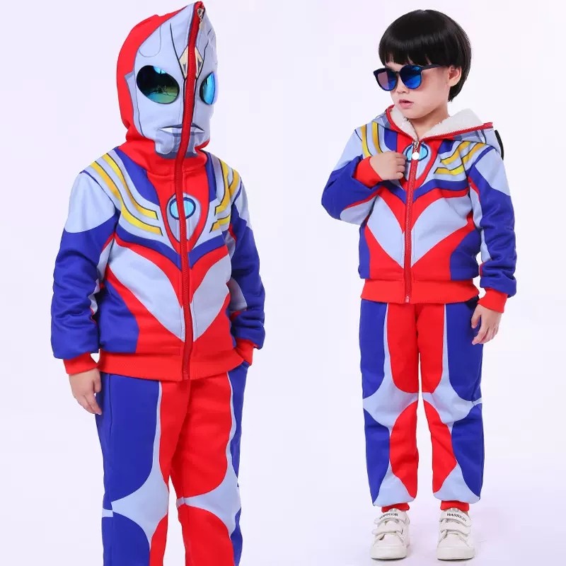 迪迦奥特曼衣服冬装男童过年新款套装男孩外套冬季加绒加厚儿童潮,童装/婴儿装/亲子装,套装,淘宝优惠券,粉丝福利购,淘宝优惠卷