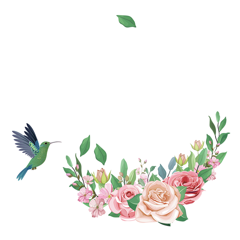 春天美容院玻璃门贴纸创意女装店美甲美睫店铺装饰广告文字墙贴画
