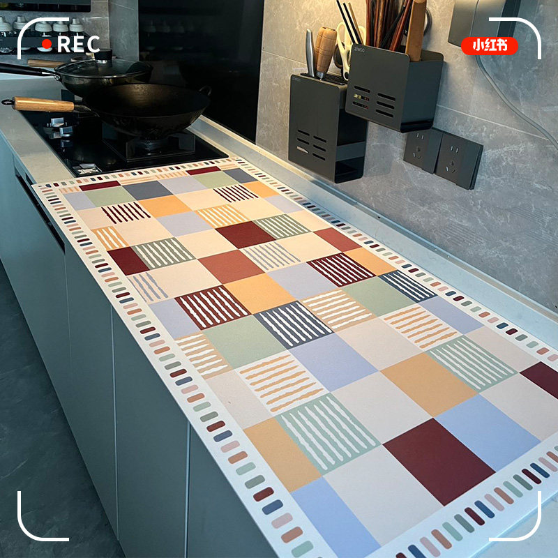 高级感厨房台面沥水垫硅藻泥速干吸水洗手吧台垫美式防滑隔热垫子,居家布艺,厨房地垫,淘宝优惠券,粉丝福利购,淘宝优惠卷