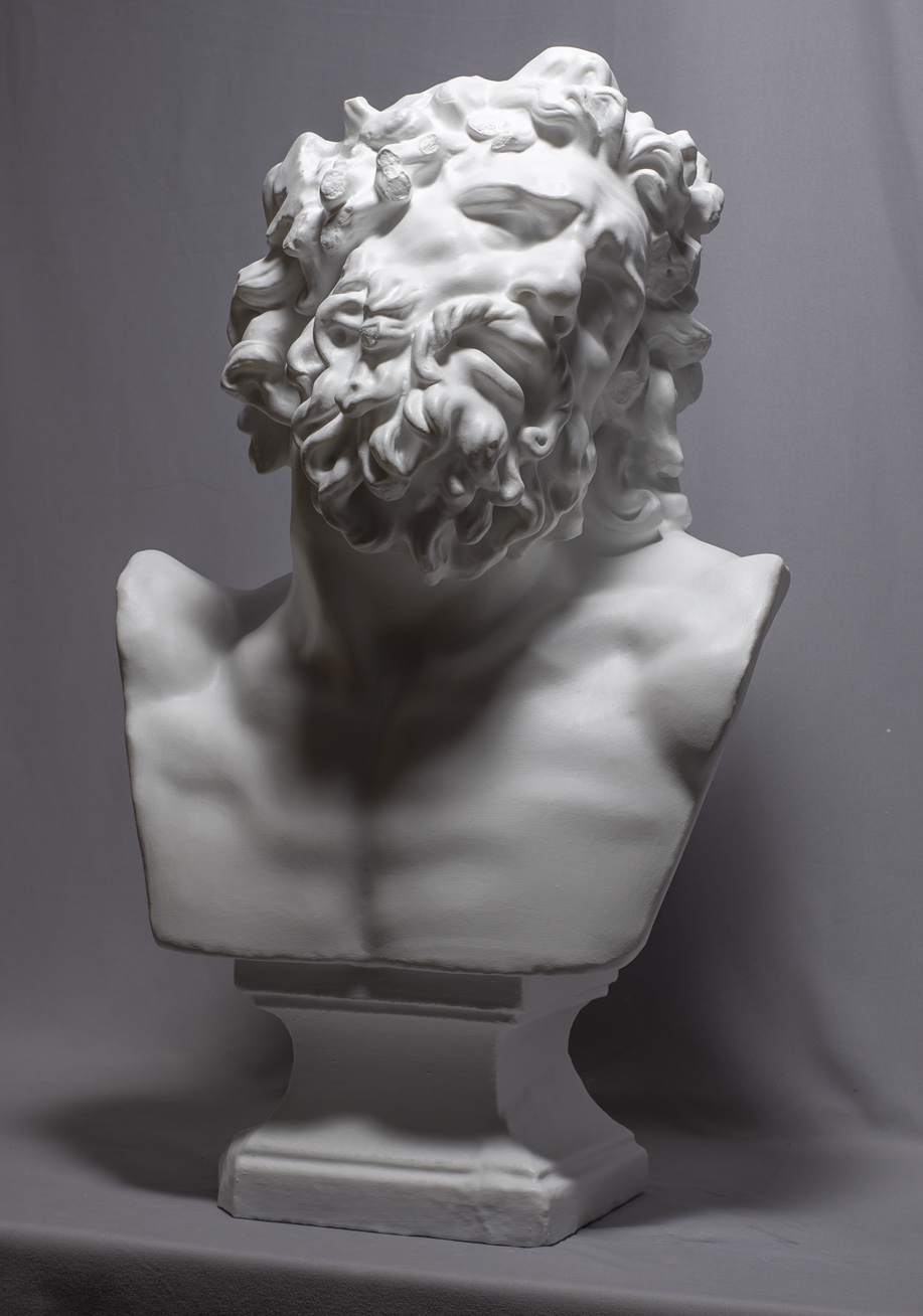 拉奥孔胸像60cm 古希腊罗马雕塑 石膏像 摆件 素描教具