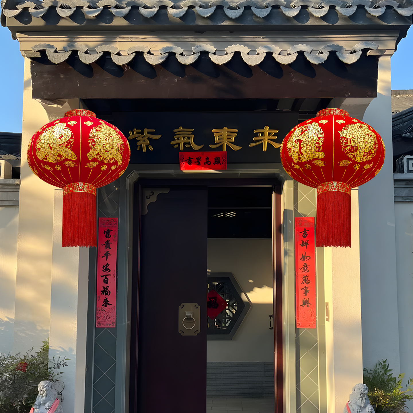 灯笼新款2026新年大红挂饰