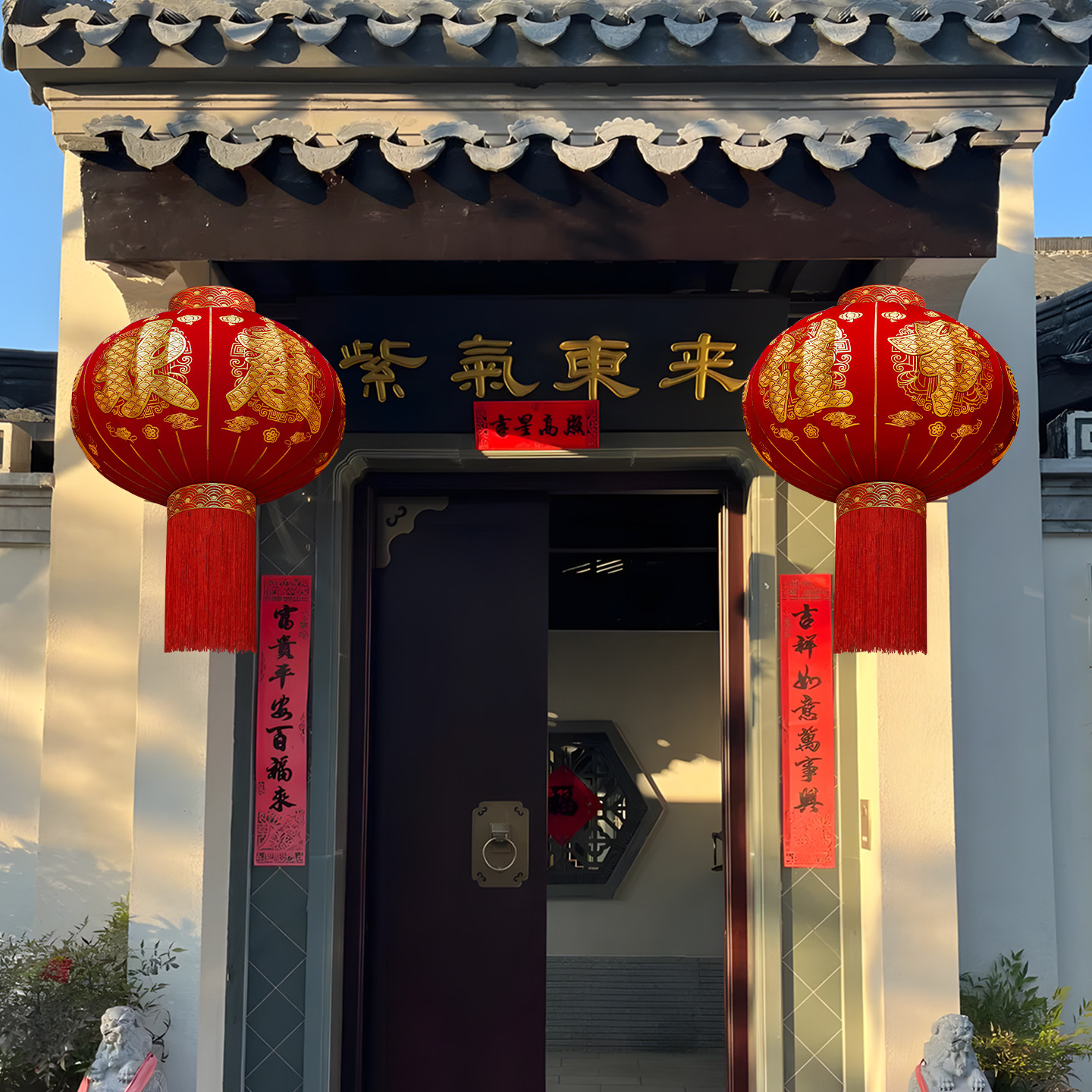 灯笼新款2026新年大红挂饰