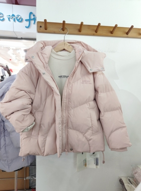 坨坨潮童馆25年冬款中大童品牌韩系90绒羽绒服现货233101