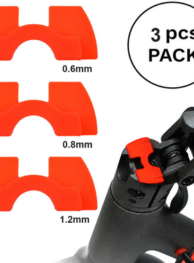 九号折叠电动滑板车防晃垫片M365Pro1S减震阻尼0.60.81.2mm填充块