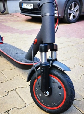 折叠电动滑板车M365 1S Pro Pro2前叉减震前避震器带脚撑和挡泥板