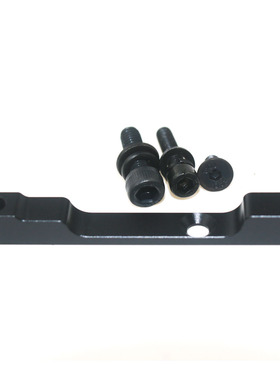 M365/Pro1S专用Xtech黑色连接转换器信隆油刹转换座碟刹转接座