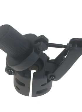 赛格威G30 Max黑色折叠基座 通用固定件立杆座 9号电动滑板车配件