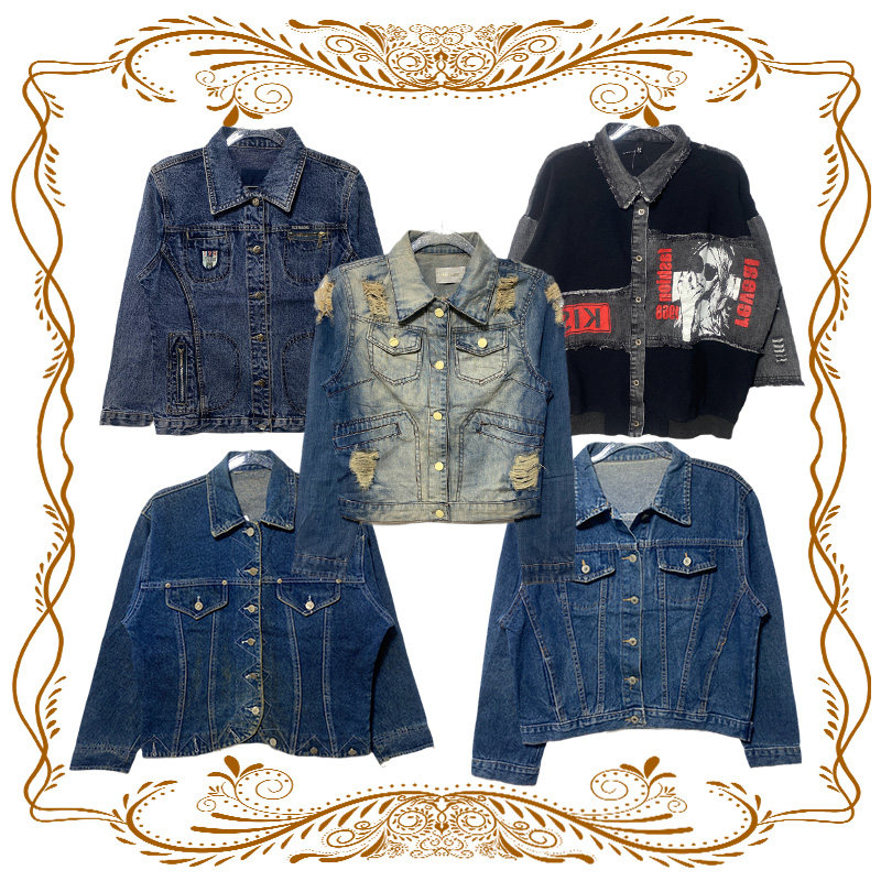 牛仔外套夹克vintage美式