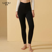 歌帝专柜同款 德绒 发热纤维舒感二层女士保暖裤 加厚 GDB6260X