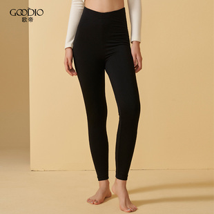 歌帝专柜同款 德绒 发热纤维舒感二层女士保暖裤 加厚 GDB6260X