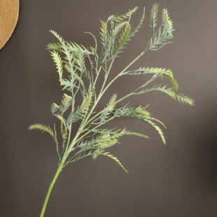 塑料波斯叶柳杉批发仿真植物墙装饰配材花园餐厅绿化景观蕨类装饰