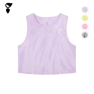 HARDSHIP 训练健身裸感轻薄吸汗透气亲肤上衣BG ｜扎染背心罩衫