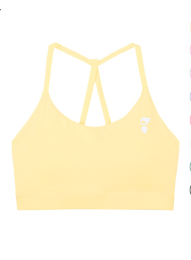 HARDSHIP｜纯色吊带背心 运动三角美背聚拢可拆卸胸垫女文胸BA