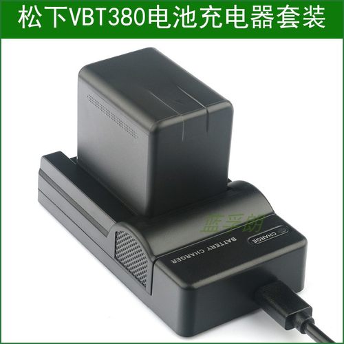 适用 松下摄像机电池+充电器VW-VBY100 VBT190 VBT190GK VBT380