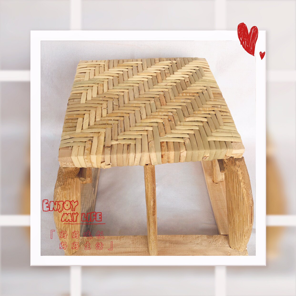 纯手工编傣藤不上漆的的环保的图片
