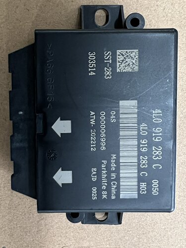 奥迪A6L Q5 A4L倒车雷达模块283C 475B 475H 475A C6倒车雷达模块