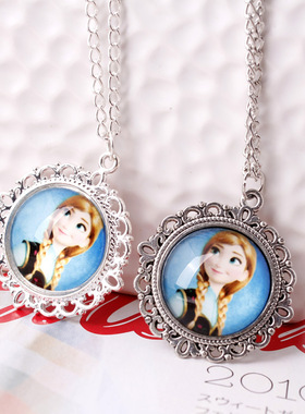 时光宝石吊坠毛衣链