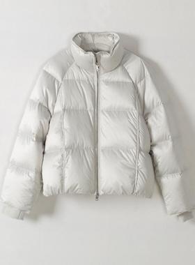 玛洛薇 M-60605 加厚款白鹅绒立领面包服羽绒服