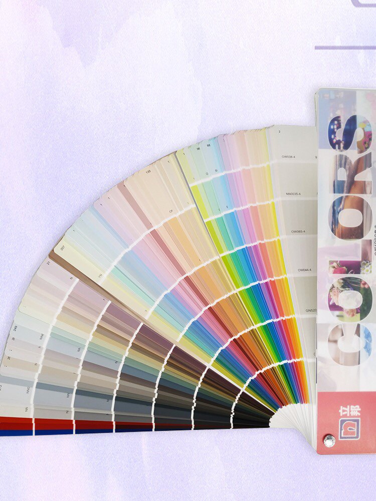 立邦色卡1988千色卡油漆涂料乳胶漆中国建筑色卡网红流行色样本卡
