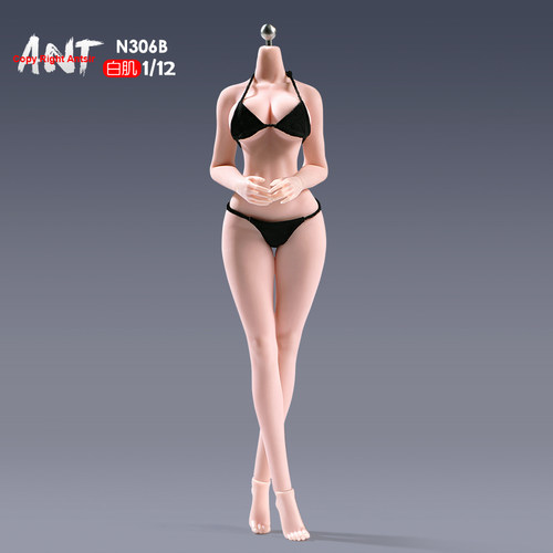 ANT 1/12 健美系列N306  拆脚包胶女素体 关节超可动人偶