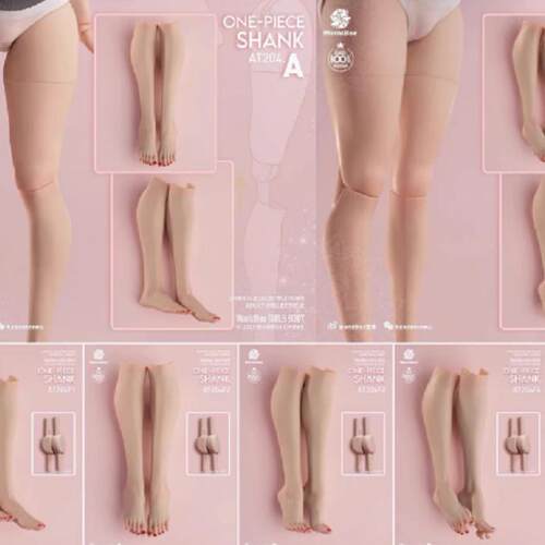 现货worldbox AT204 AT201 202 203 1/6女素体小腿大腿配件替换件