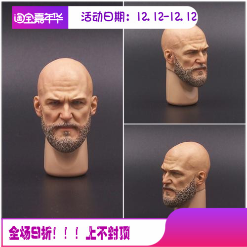 模型玩具头雕反派兵人现货图片