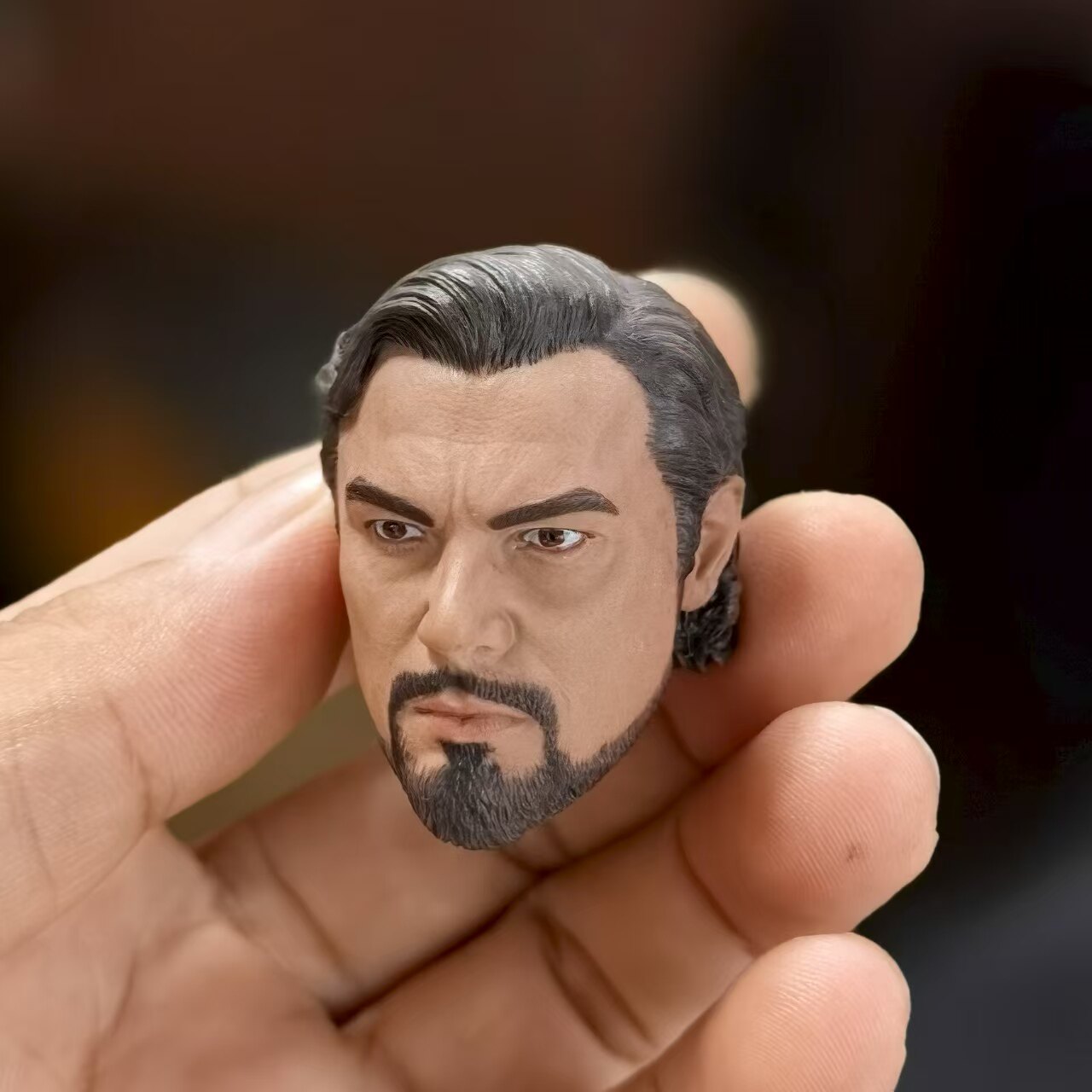 现货1/6兵人头雕模型 莱昂纳多小李子头雕奥斯卡影帝被解放的姜戈