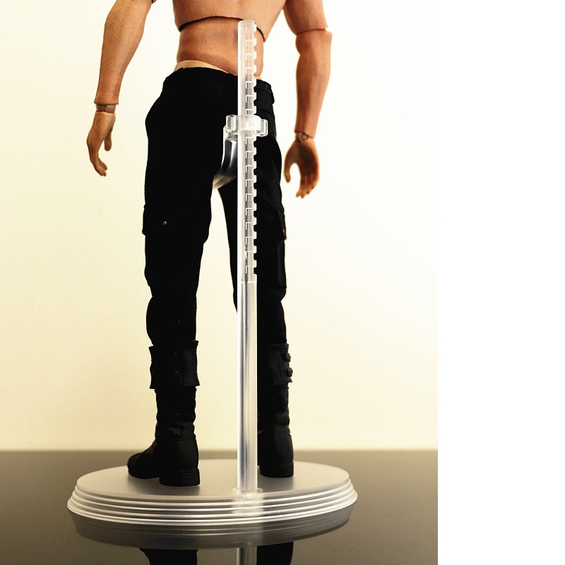 现货1/6兵人支架支撑 透明支架 适合6-12寸手办公仔娃娃卡裆支架