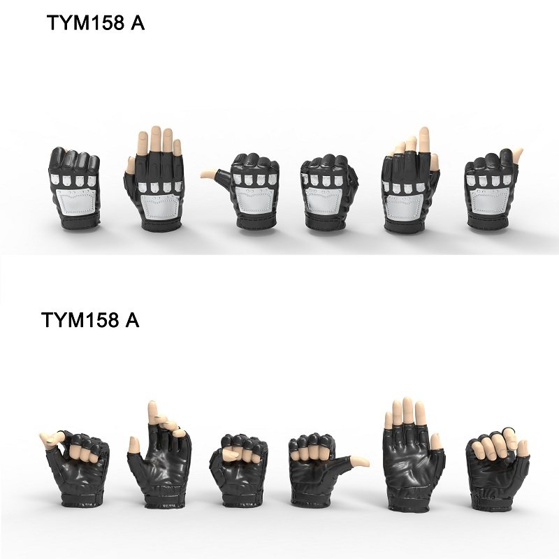 TYM1581/6女兵人握枪手套型