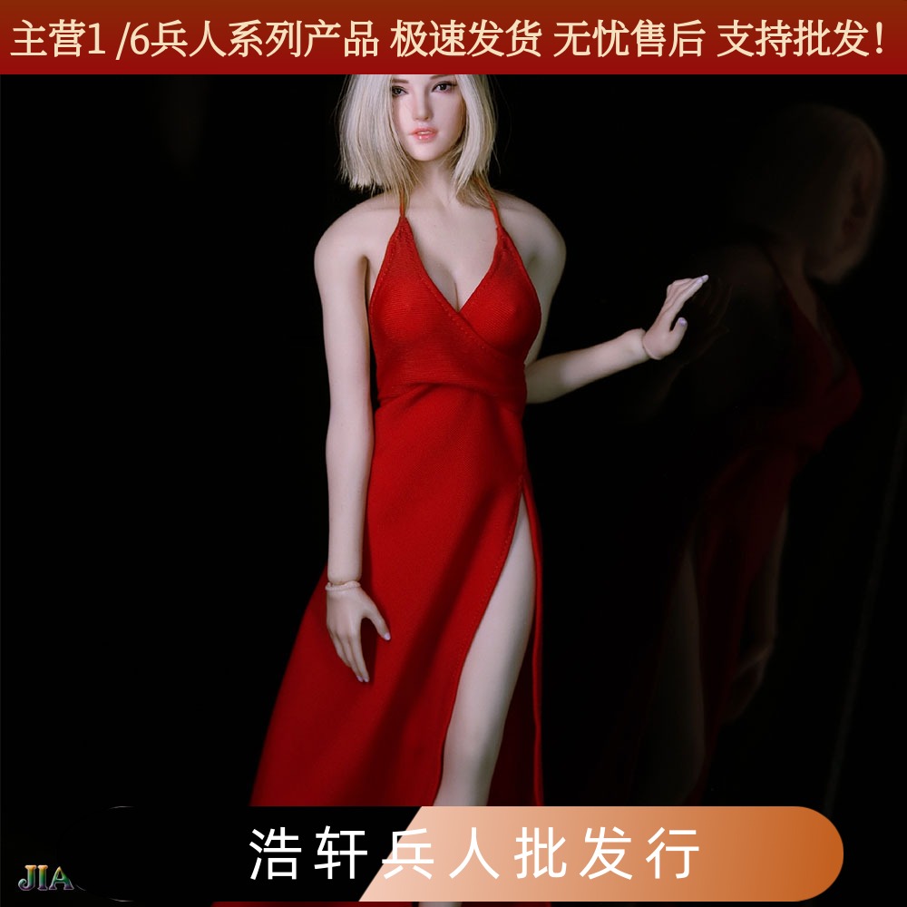 现货连衣裙红毯服饰适合胶体兵人